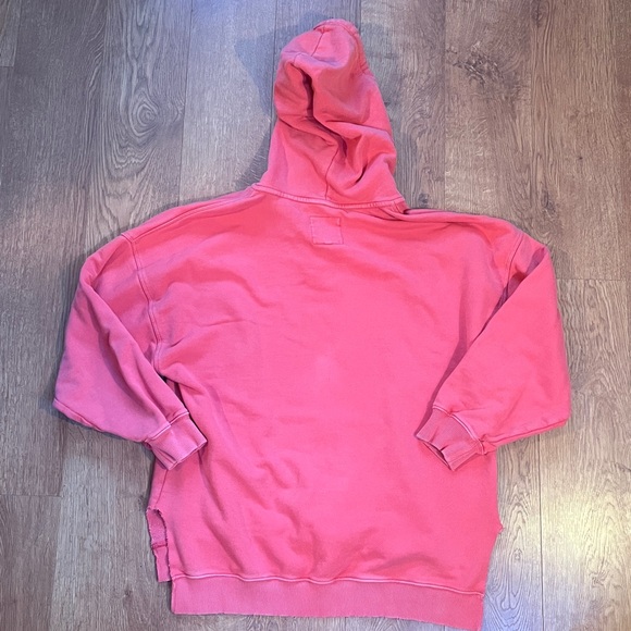 Aerie Washed Pink Oversized Hoodie Size M - Picture 4 of 7